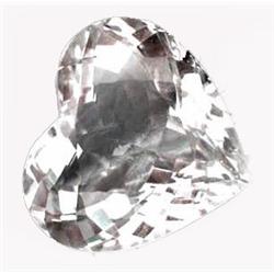 7.71ct AAA Heart Light Pink Morganite Unheated (GEM-13083)