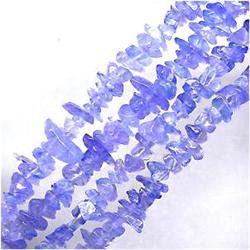 73.5ct Exquisite Blue Tanzanite Necklace 23" (GEM-12894)