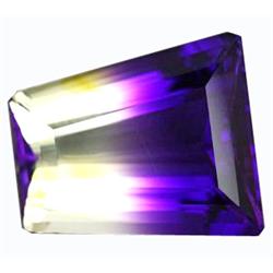 28.40ct AAA Bi-Color Fancy Cut Amethyst (GEM-12834)
