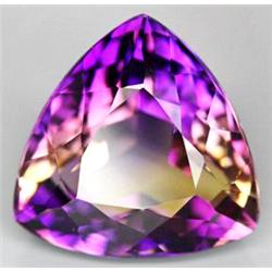 18.95ct Trillion Cut AAA Bi Color Ametrine (GEM-12809)