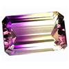 17.05ct  Scintillating  Emerald Bi Color Ametrine (GEM-12682)
