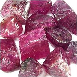 229.15ct 11 Piece Rough Red Purple Sapphire (GEM-12319)