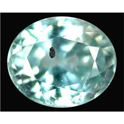 0.88ct Majestic  Sea Foam Blue Zircon  VS (GEM-12296)