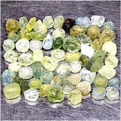 29.84ct 62Pcs Good Rough Natural Green Sapphire (GEM-12259)