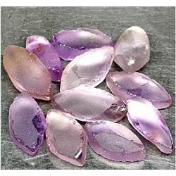 30.15ct 10 Pcs Good Rough Pale Purple Amethyst (GEM-12255)