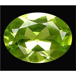 1.29ct Oval Cut Top AAA Lemon Yellow Peridot VS (GEM-12246)