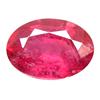 Image 1 : 0.75ct Natural Red Ruby Oval Gemstone (GEM-11244)