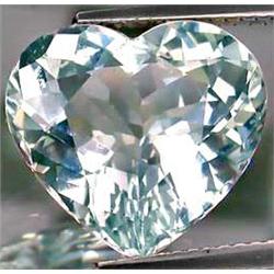 7.28ct Natural Aquamarine Brazil Very Nice Color & Spark VS (GEM-11179)