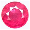 Image 1 : 0.70ct Natural Red Ruby Round Gemstone (GEM-11035)