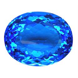 23.71ct Superb Top Cornflower Blue Brazil Quartz (GEM-11743)