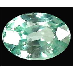1.47ct Winsome Oval Facet Blue Green Zircon (GEM-11828)