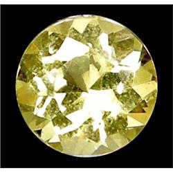  1.19ct Top AAA Round Yellow Beryl Tanzania VVS (GEM-9619)