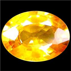 0.96ct Delightful Oval Honey Yellow Sapphire Natural (GEM-11692)