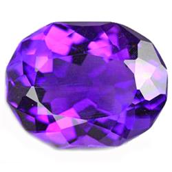 15.54ct Awesome Top Purple Oval Cut Amethyst (GEM-11799)