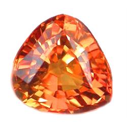 1.24ct Gorgeous  Orange Sapphire FLAWLESS (GEM-11631)