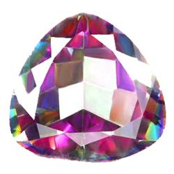 13.69ct Splendid Rare Rainbow Color Mystic Topaz (GEM-11744)