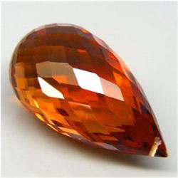 19.65ct Wonderful Reddish Orange Madeira Citrine (GEM-10848)