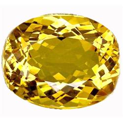 21.80ct Lovely Cushion Golden Yellow Citrine (GEM-11792)