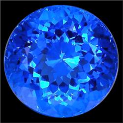14.59ct Round Top AAA Mystic Blue Quartz (GEM-10324)
