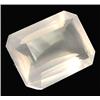  18.17ct Octagon Cut Top AAA White Pink Quartz VVS (GEM-11862)
