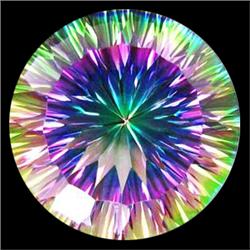 8.15ct Huge Splendid Rare Rainbow Color Mystic Topaz (GEM-11760)