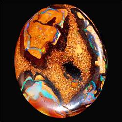 42.45ct Breathtaking Pattern & Green Yowah Boulder Opal (GEM-11842)