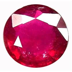 1.82ct Winsome Round Cut Red Ruby (GEM-11867)