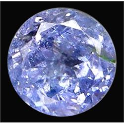 0.67ct Round Cut Top AAA Blue Natural Tanzanite (GEM-12045)
