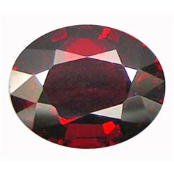 1.08ct Excellent Oval Intense Red Spessartite Garnet (GEM-12000)
