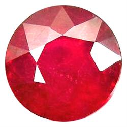 1.64ct Winsome Round Cut Red Ruby (GEM-11726)