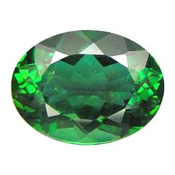 9.66ct Outstanding Oval Intense Green Brazil Quartz (GEM-11766)
