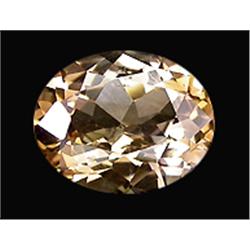 4.1ct Top Imperial Champagne Topaz 11X9mm VVS (GEM-11165B)
