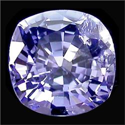 1.46ct Superior AAA Blue Violet Tanzanite Cushion 6.5mm VVS (GEM-13051)