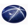 1.17ct  Intense 6 Ray Blue Star Sapphire Opaque (GEM-13335)