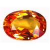 1.03ct  Charming  Orange Sapphire Oval  VVS (GEM-13341)