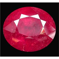 7.75ct Attractive AAA Blood Red Ruby Madagascar Oval (GEM-13398)