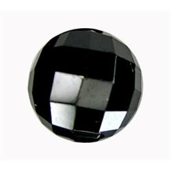 2.4ct Rose Cut AAA Jet Black Natural Diamond (GEM-14321A)