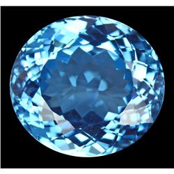 15.70ct Luxurious London Blue Oval Topaz (GEM-14345)