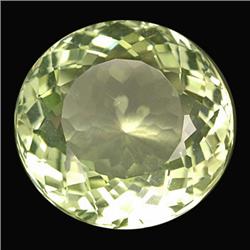 12.62ct Extraordinary Green Amethyst Round Shape VVS (GEM-14544)