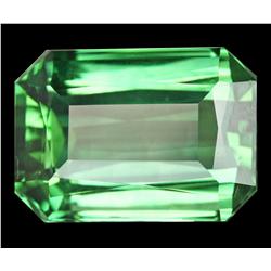 13.15ct Stunning Top Blue Green Emerald Cut Amethyst (GEM-14644)
