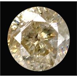 0.08ct  Round Cut Unheated Fancy Diamond (GEM-15118)