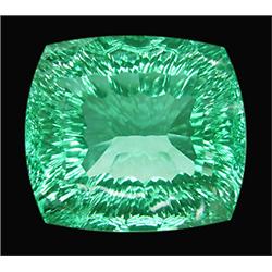 63.66ct Spectacular Millennium Cut Green Amethyst (GEM-15332)