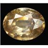 2.55ct  Oval 100% Natural Unheated Champagne Zircon (GEM-15428)
