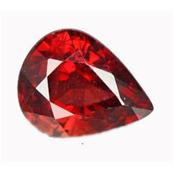 2.17ct Pear Cut Natural Red Pink Rhodolite Garnet (GEM-15457)