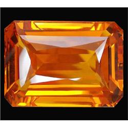 18.20ct  Exquisite Emerald Cut Madeira Citrine (GEM-15485)