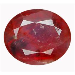 5.86ct Oval Cut Padparascha Sapphire Tanzania (GEM-15499)