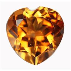 4.45ct Supreme Heart Imperial Natural Topaz Unheated (GEM-15501)