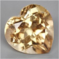 6.15ct Exceptional Heart Imperial Natural Topaz Brazil (GEM-15516)