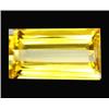 16.55ct Baguette Cut AAA Yellow Citrine Rare (GEM-15523)