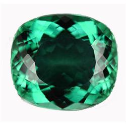 27.7ct Exceptional Cushion Deep Green Amethsyt Africa (GEM-15529)
